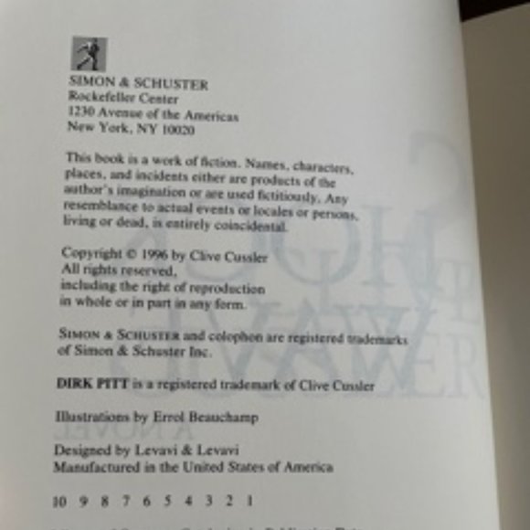 Clive Cussler Novel Shock Wave - Picture 2 of 4